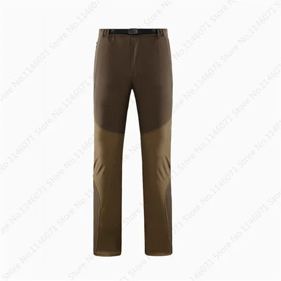 Popular Softshell Winter Men Hiking Camping Pants Quick Dry Male Outdoor Fishing Hiking Pants