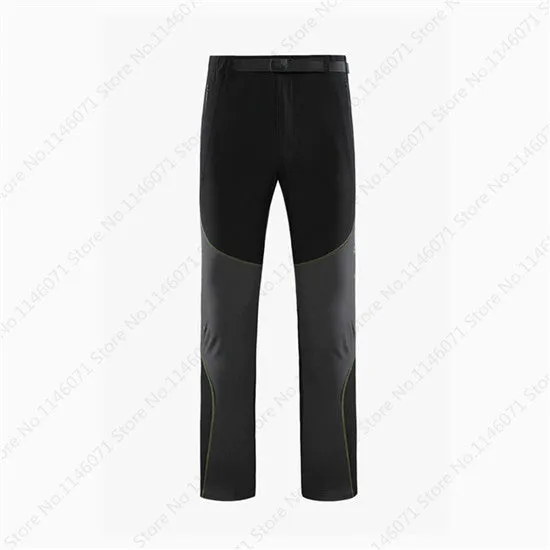 Popular Softshell Winter Men Hiking Camping Pants Quick Dry Male Outdoor Fishing Hiking Pants
