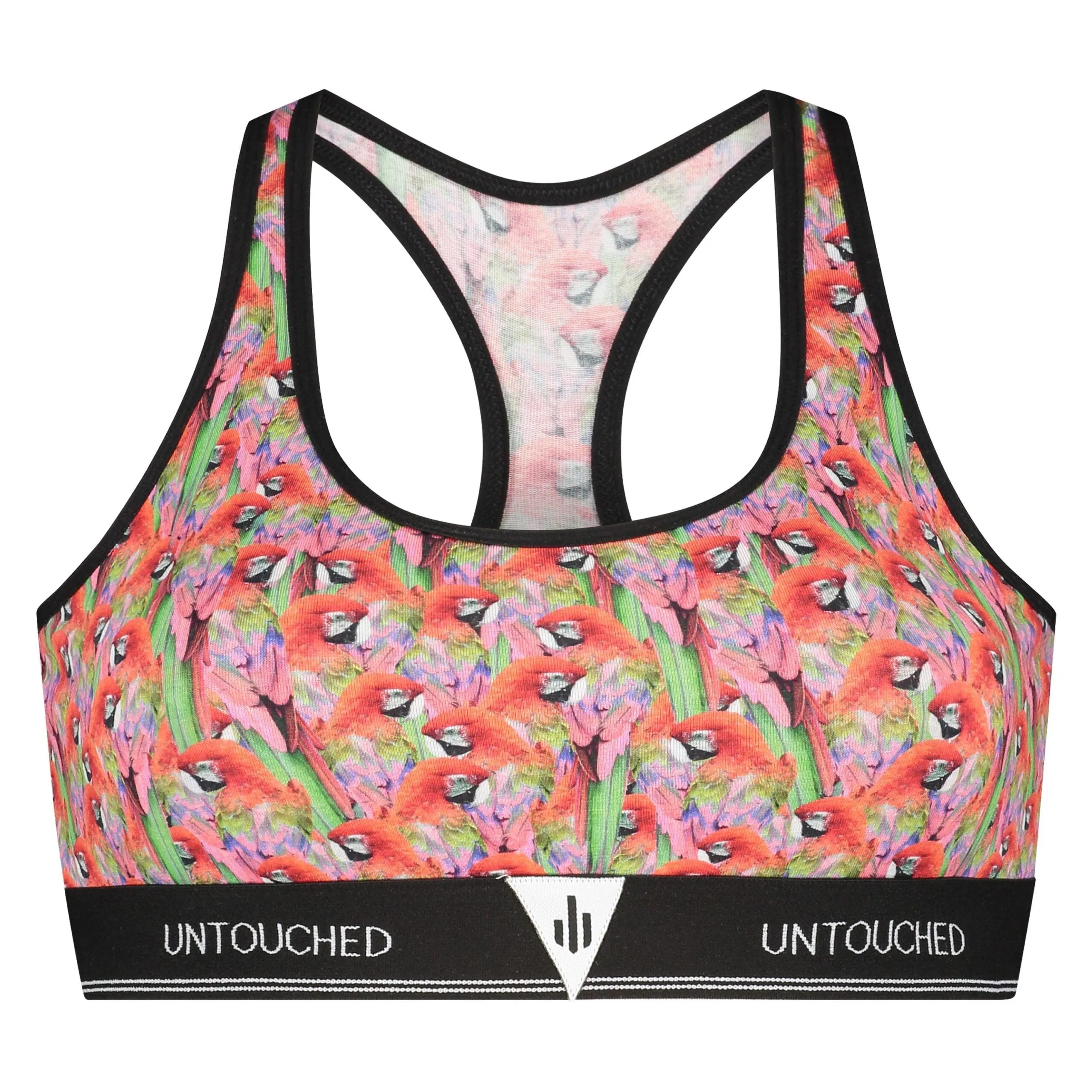 Precious Parrot Crop Top Sample