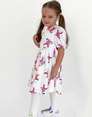 Rainbow Balloon Bear Dress