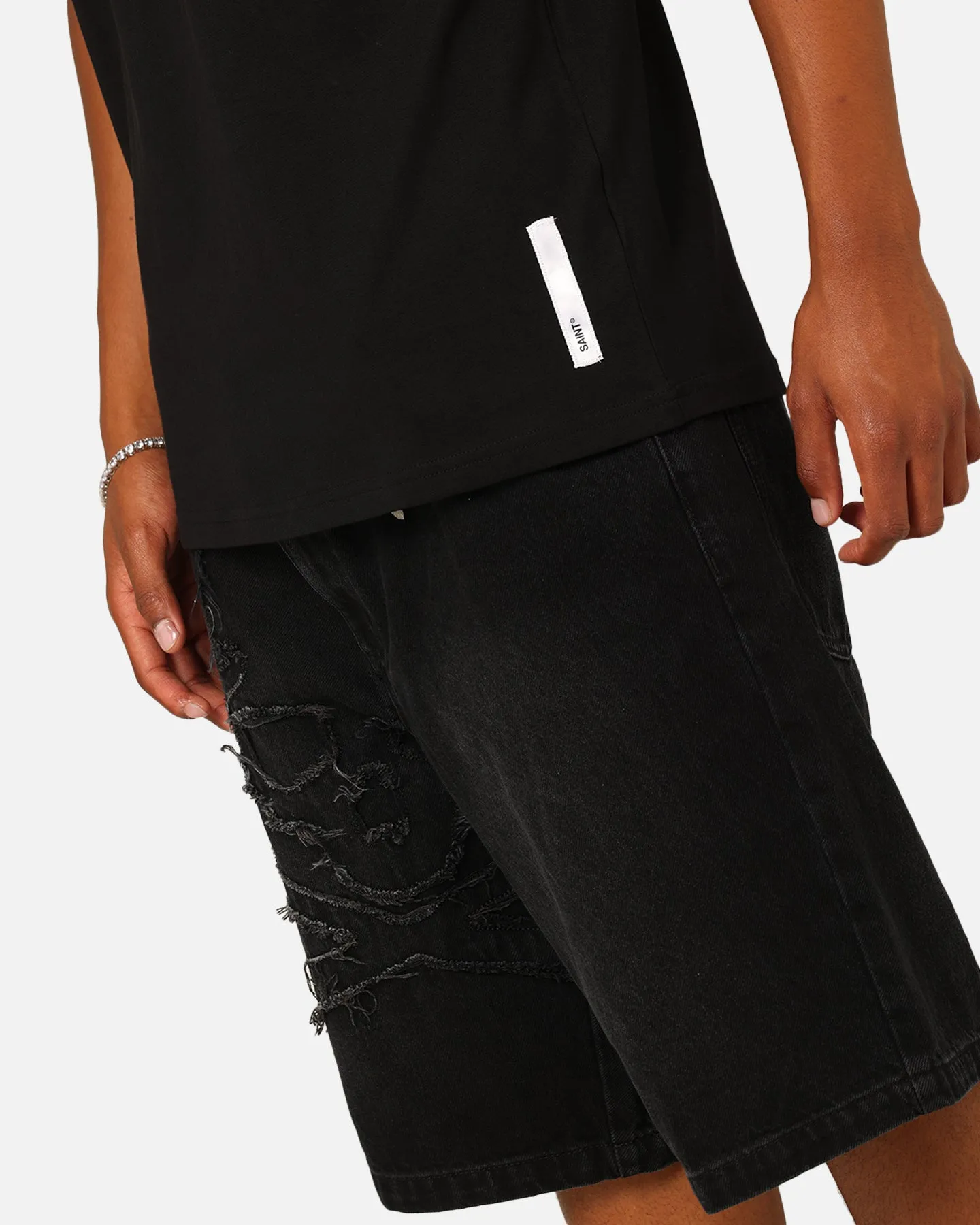 Saint Morta Chilli Fusion Muscle T-Shirt Black
