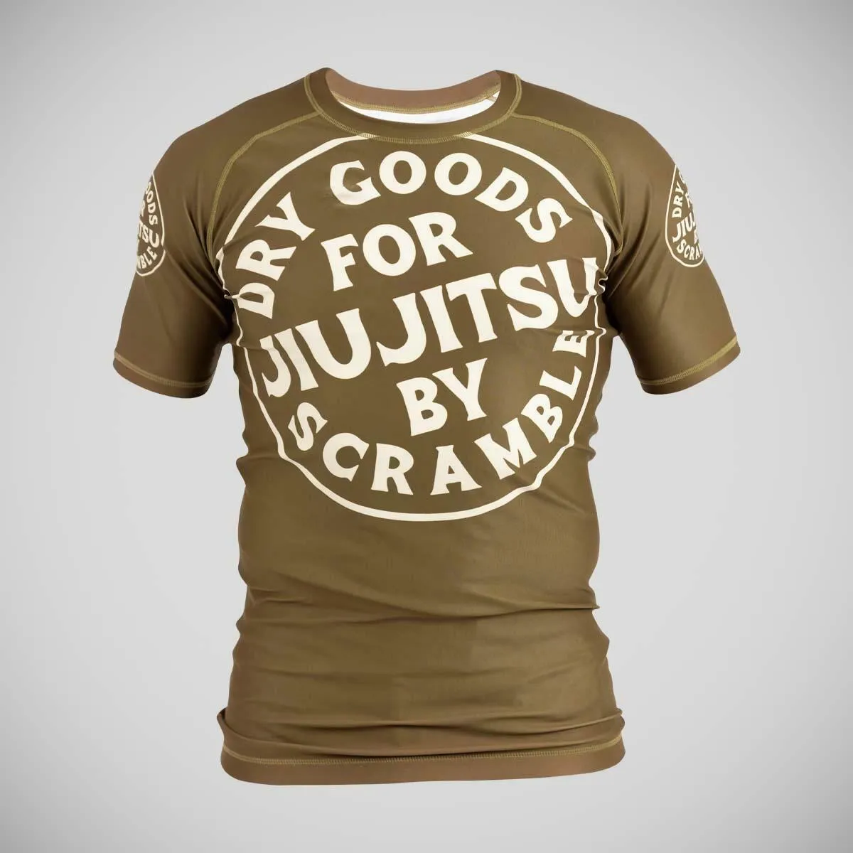Scramble Dry Goods Rash Guard Brown