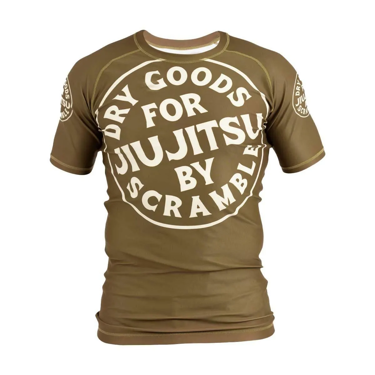 Scramble Dry Goods Rash Guard Brown
