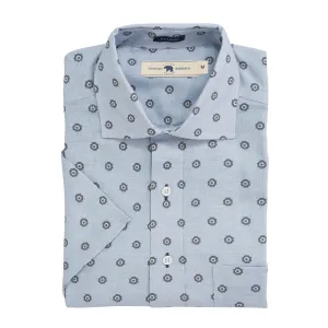 Shade Linen Blend Short Sleeve Button Down
