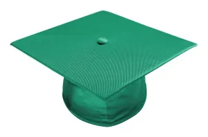 Shiny Emerald Green Bachelors Graduation Cap - College & University