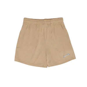 SOLEFLY Tan Mesh Shorts