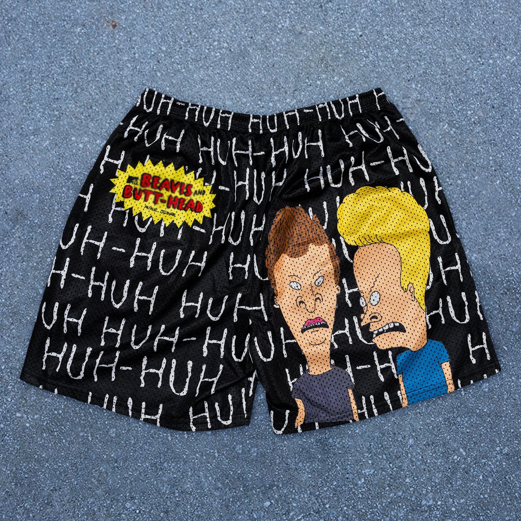 Spoof Street Retro Mesh Sports Shorts