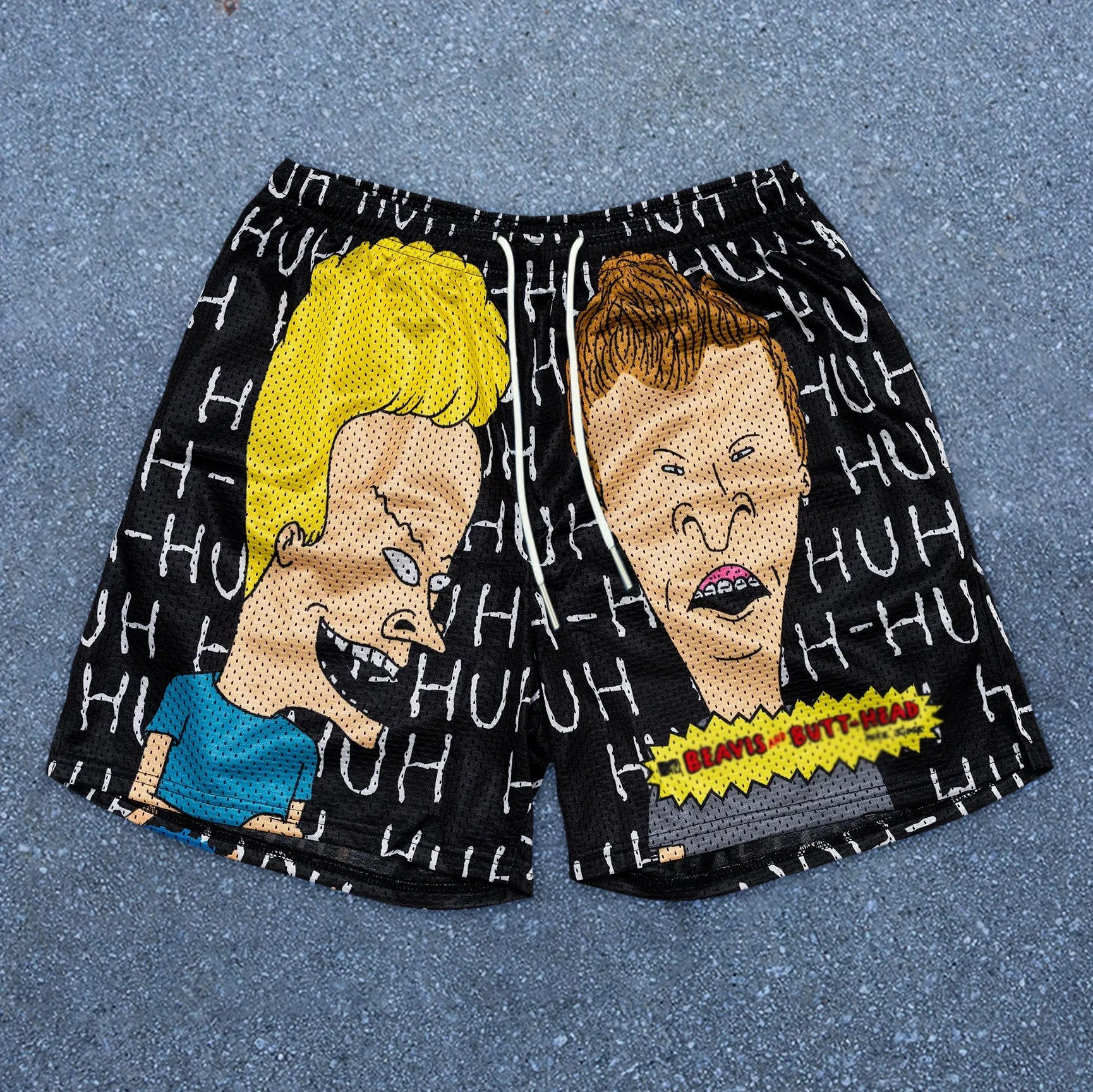 Spoof Street Retro Mesh Sports Shorts