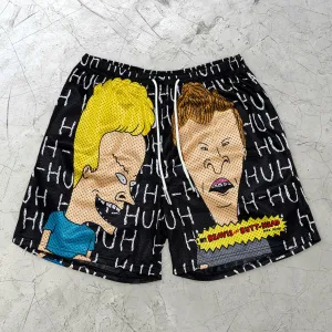 Spoof Street Retro Mesh Sports Shorts
