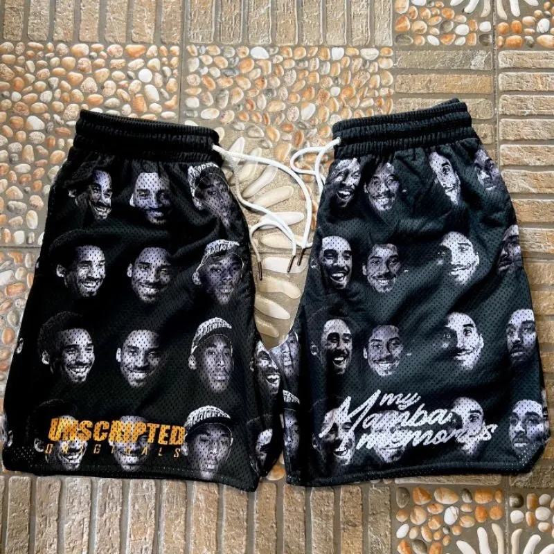 Street Basketball Star Mesh Shorts