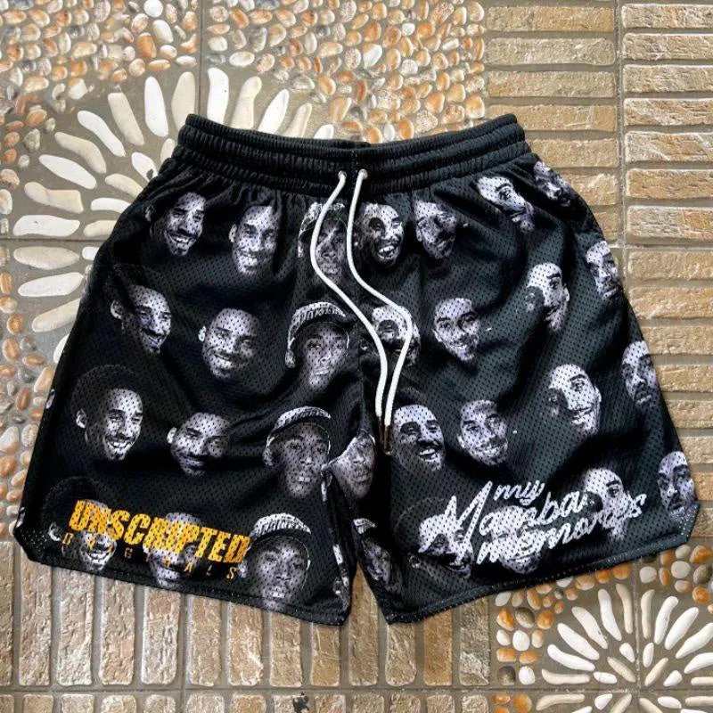 Street Basketball Star Mesh Shorts