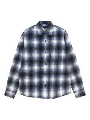 Stussy Rocco Plaid Shirt - Blue