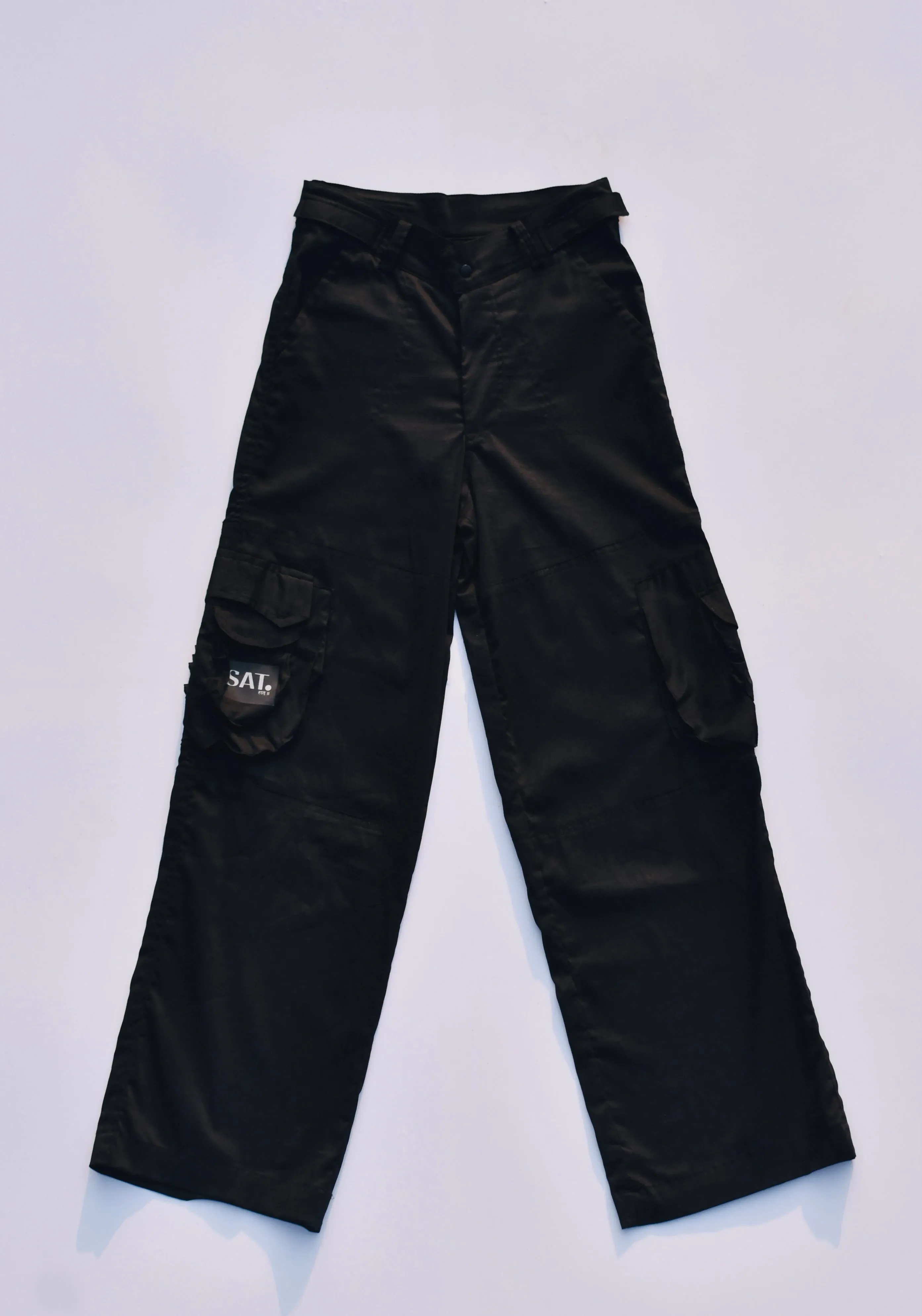 Thin Cargo - Wide Leg Cargo 'Black'