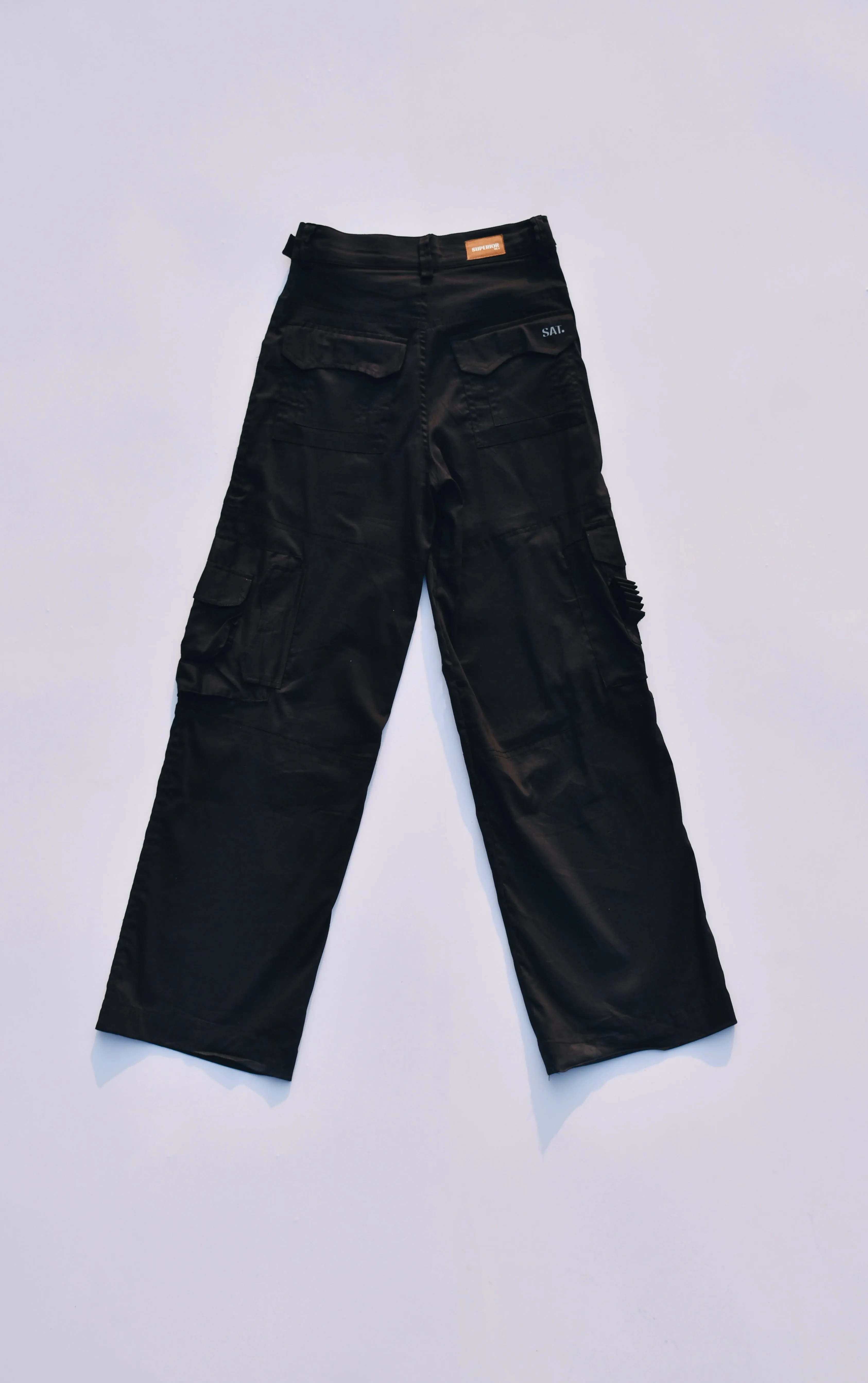 Thin Cargo - Wide Leg Cargo 'Black'