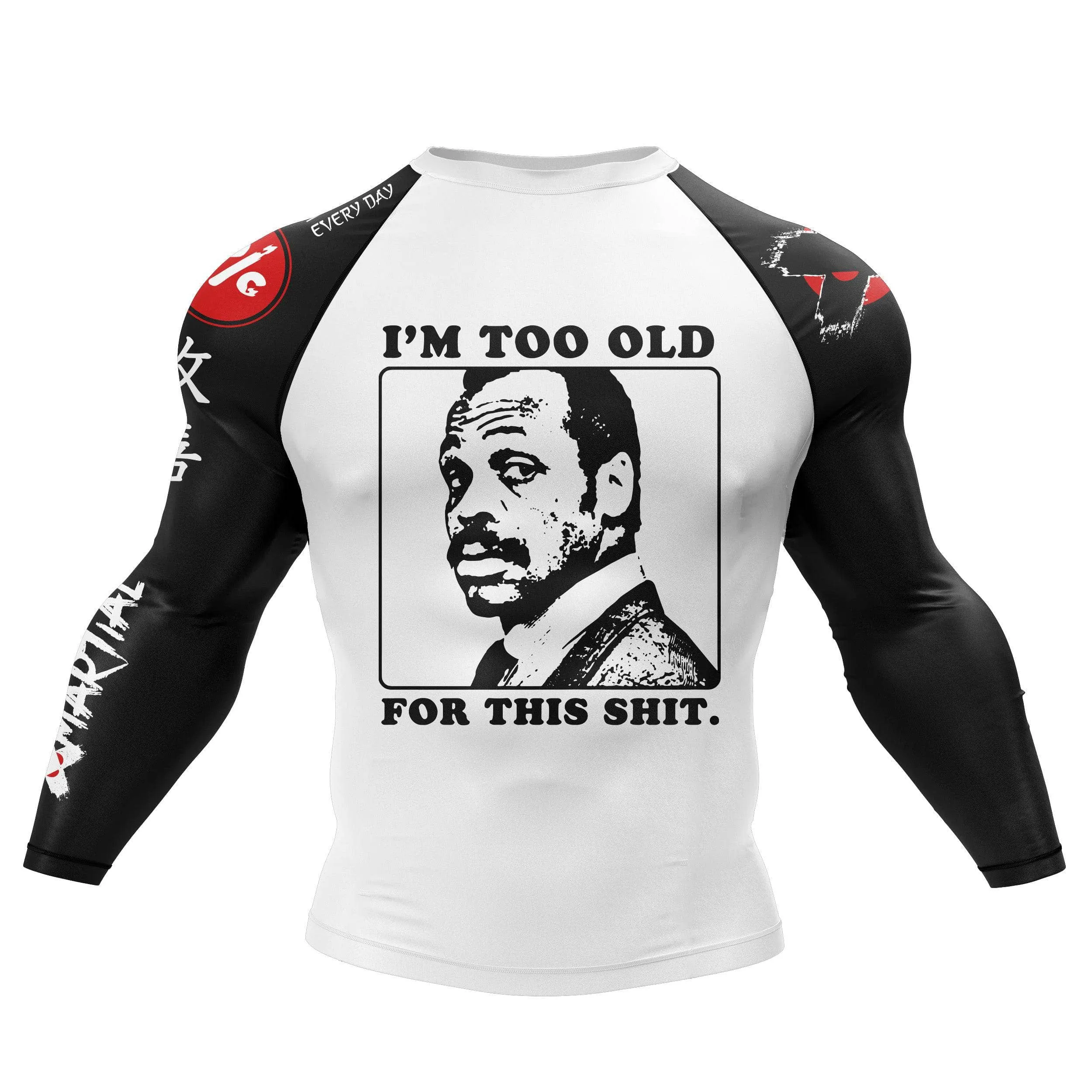 Too Old BJJ Rash Guard