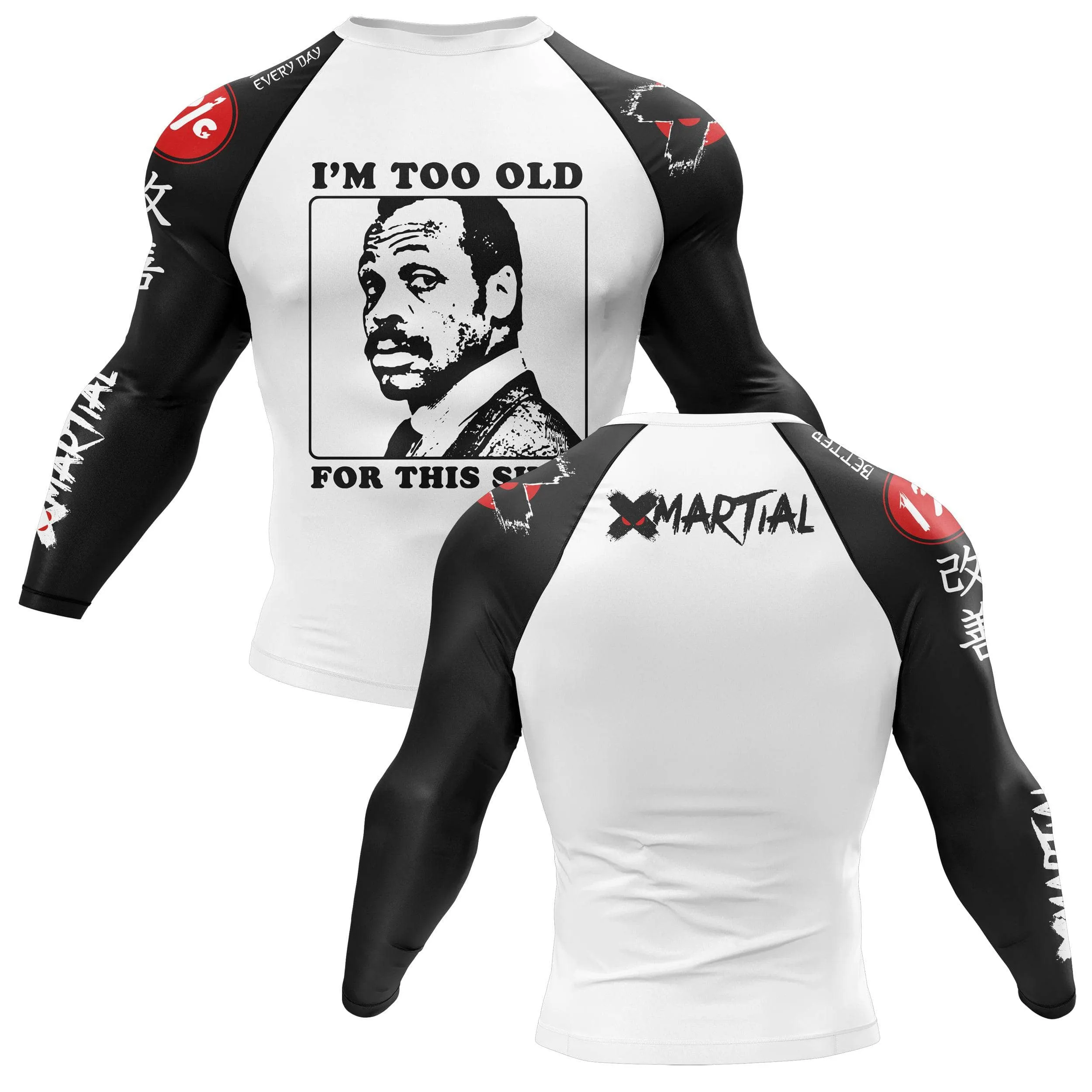 Too Old BJJ Rash Guard