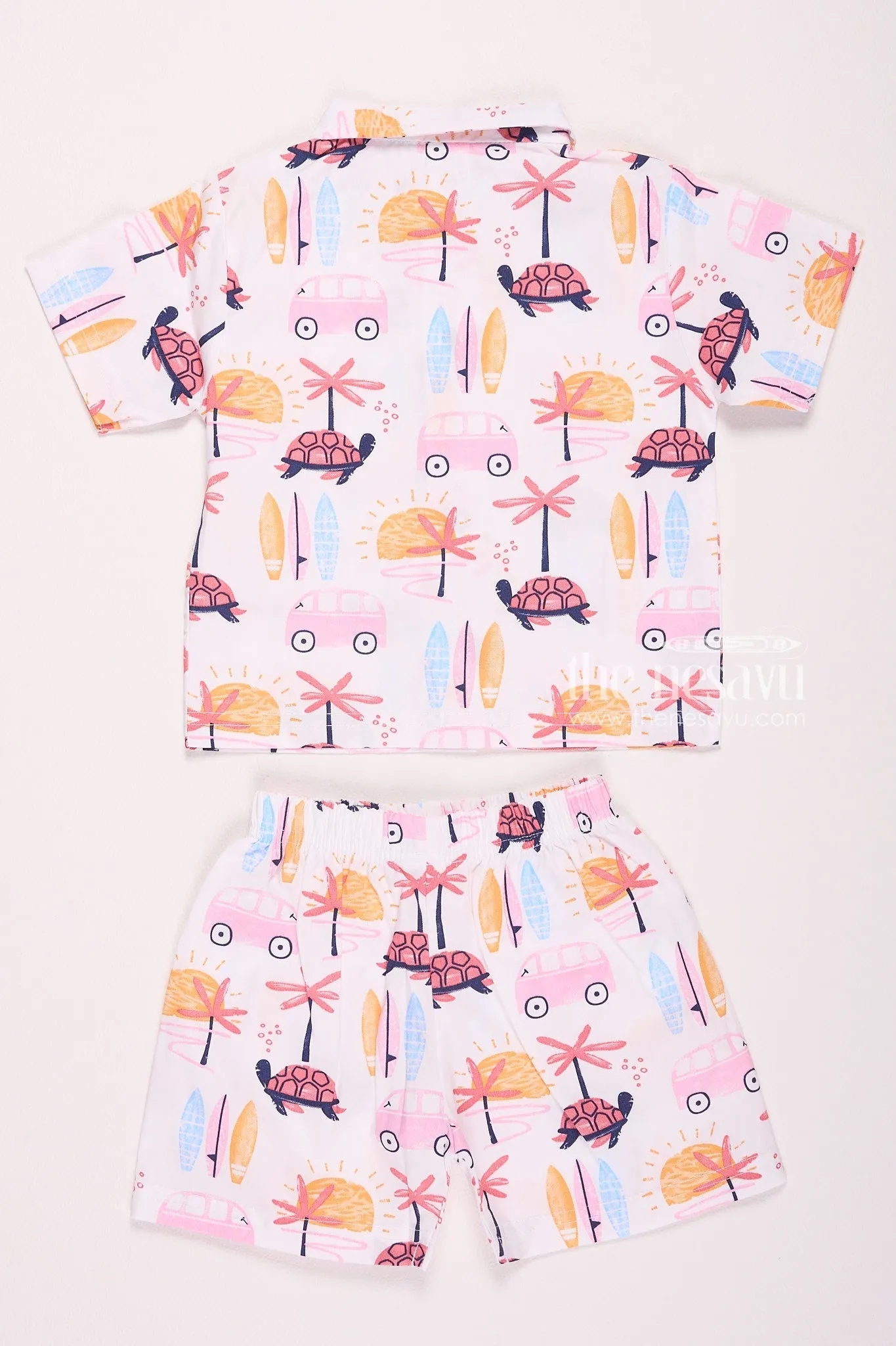 Tropical Vibes Baby Boy Romper Set