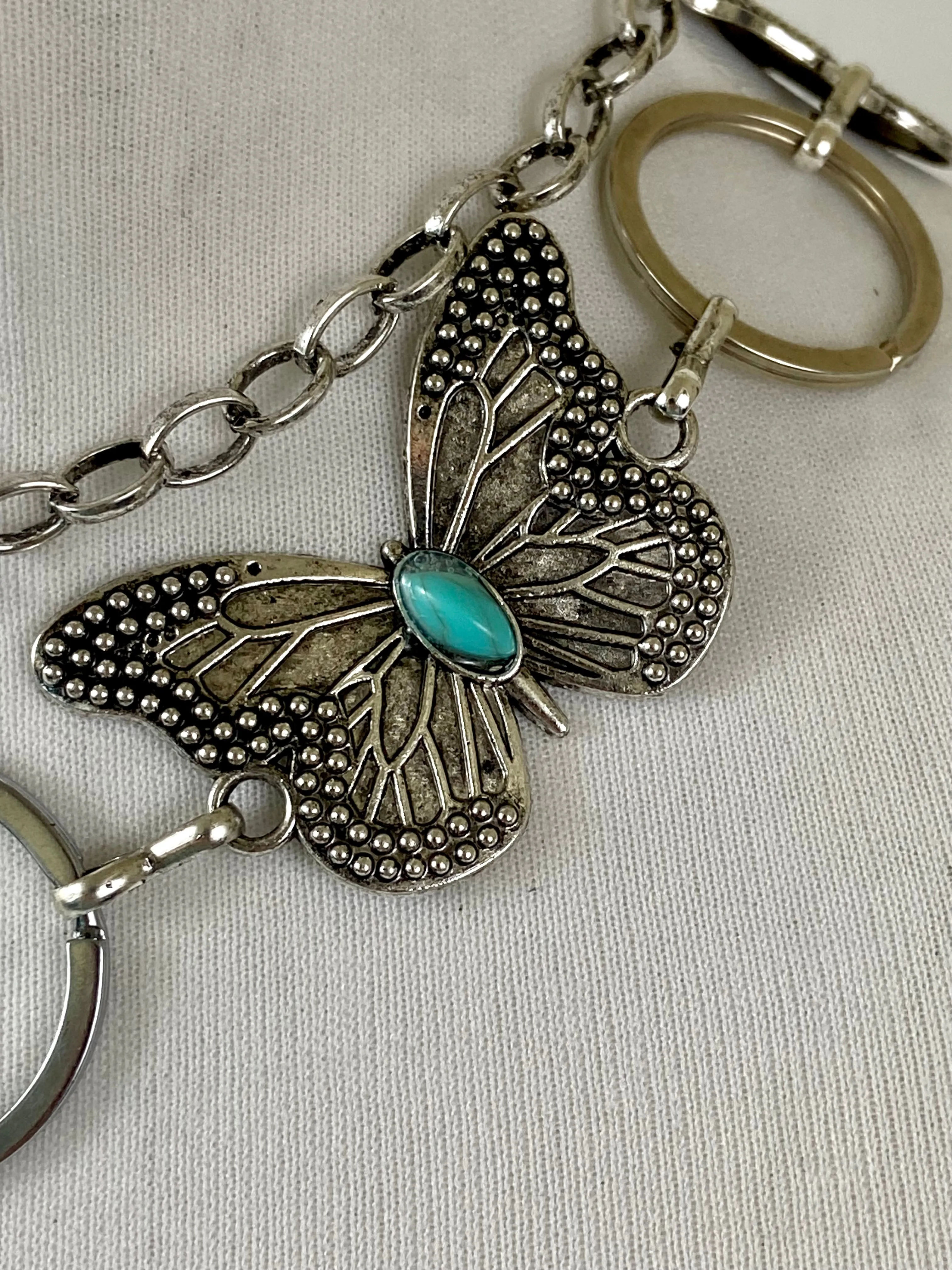 Turquoise butterfly 🦋 belt