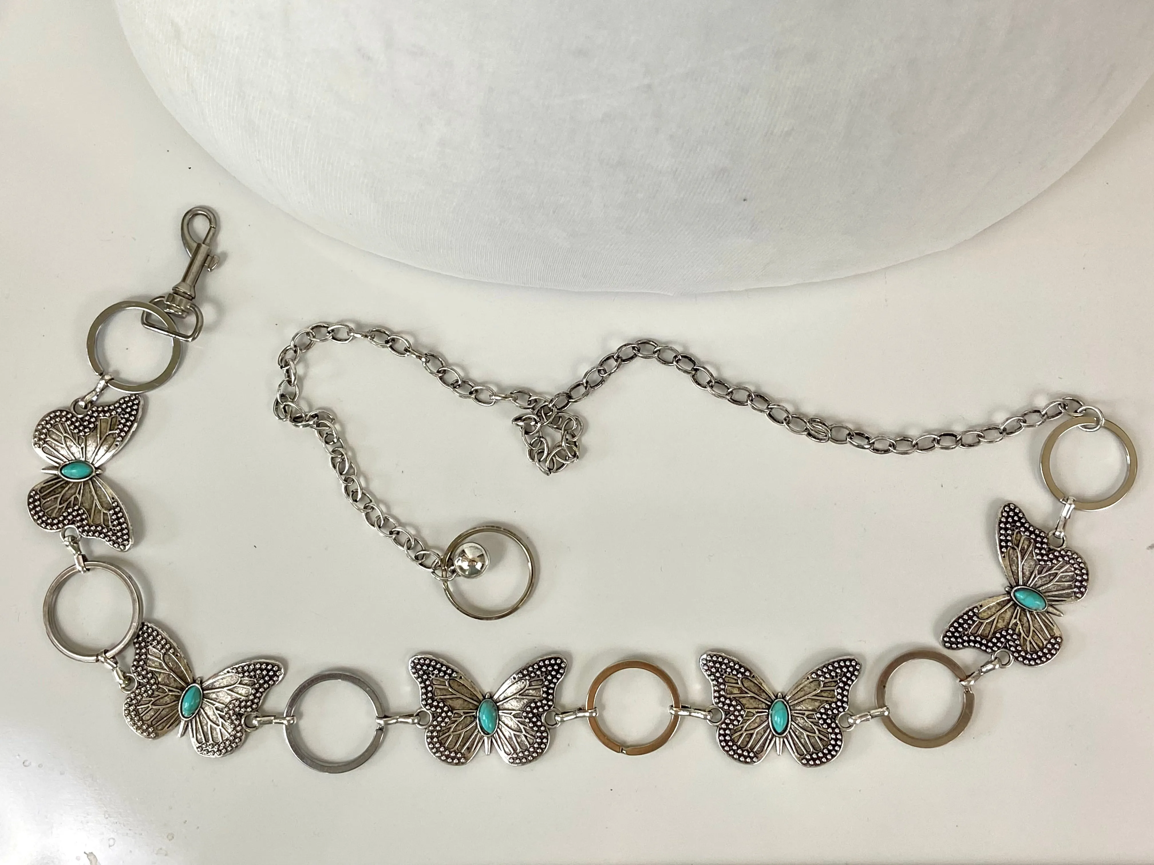 Turquoise butterfly 🦋 belt