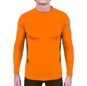 VAIKOBI LONG SLEEVE RASH TOP - ORANGE