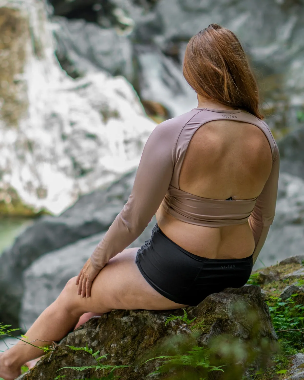 Women of the Sea Rashguard - Misty Rose