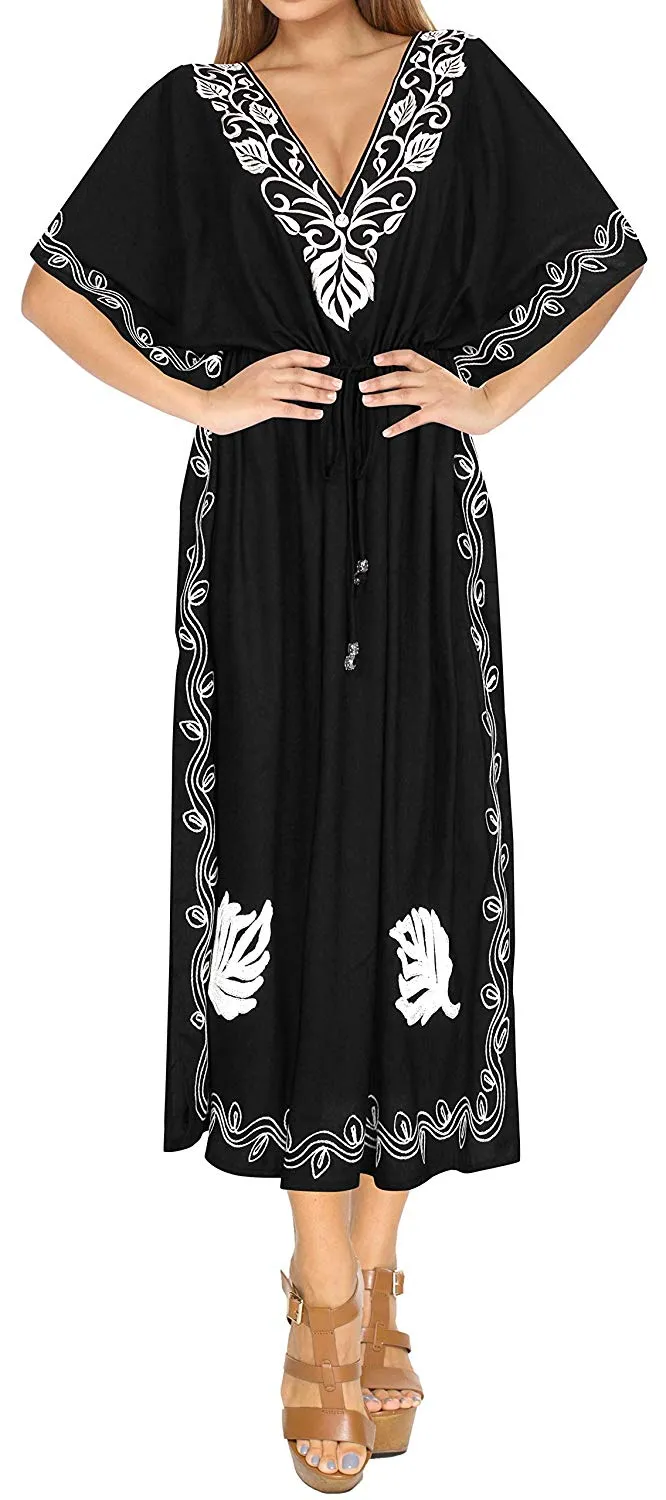 Women's Beachwear Designer Dress Rayon Swimwear Swimsuit Kimono Long Kaftan