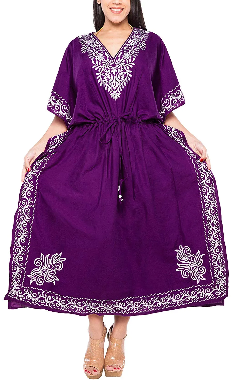 Women's Beachwear Designer Dress Rayon Swimwear Swimsuit Kimono Long Kaftan