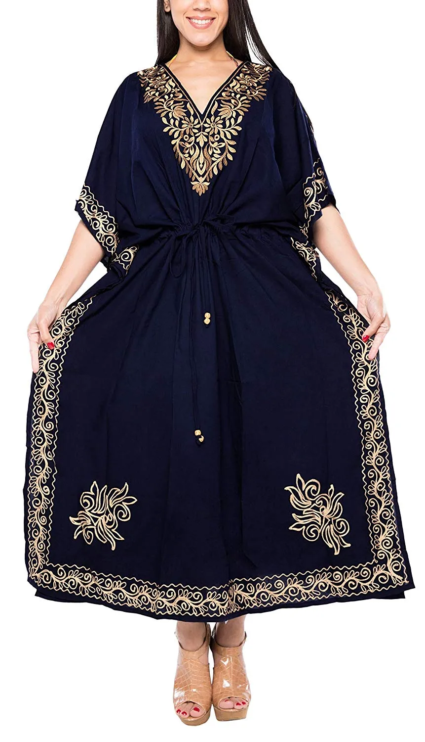 Women's Beachwear Designer Dress Rayon Swimwear Swimsuit Kimono Long Kaftan