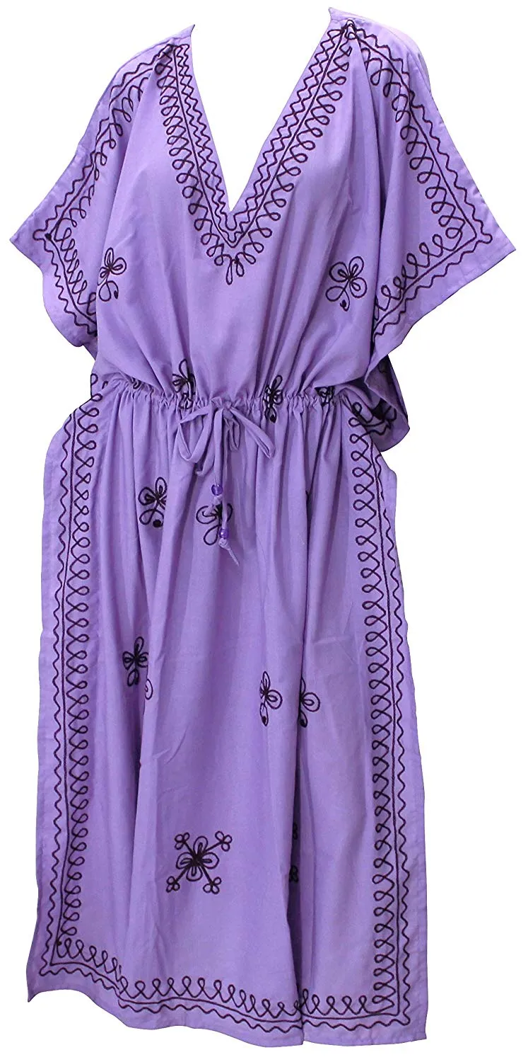Women's Beachwear Designer Dress Rayon Swimwear Swimsuit Kimono Long Kaftan