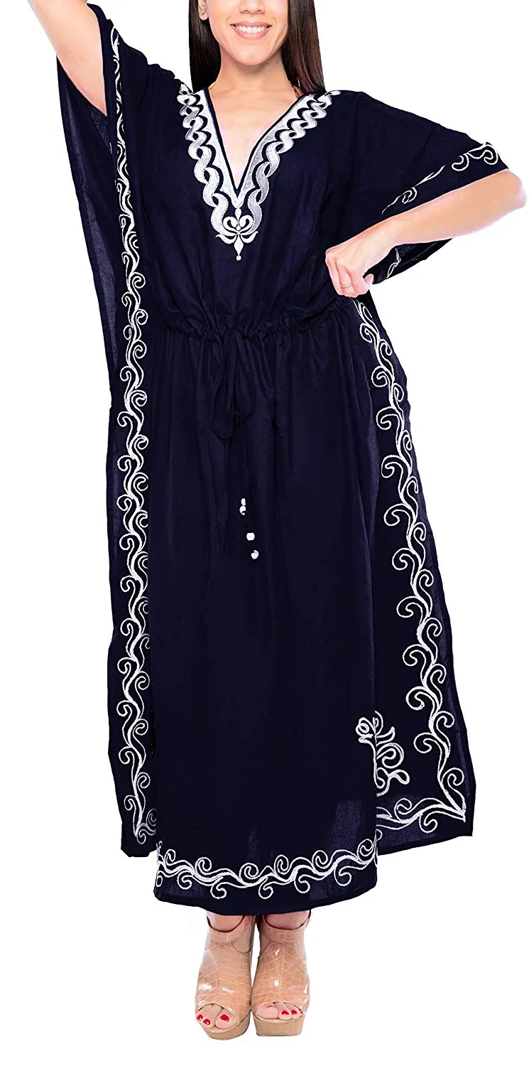 Women's Beachwear Designer Dress Rayon Swimwear Swimsuit Kimono Long Kaftan
