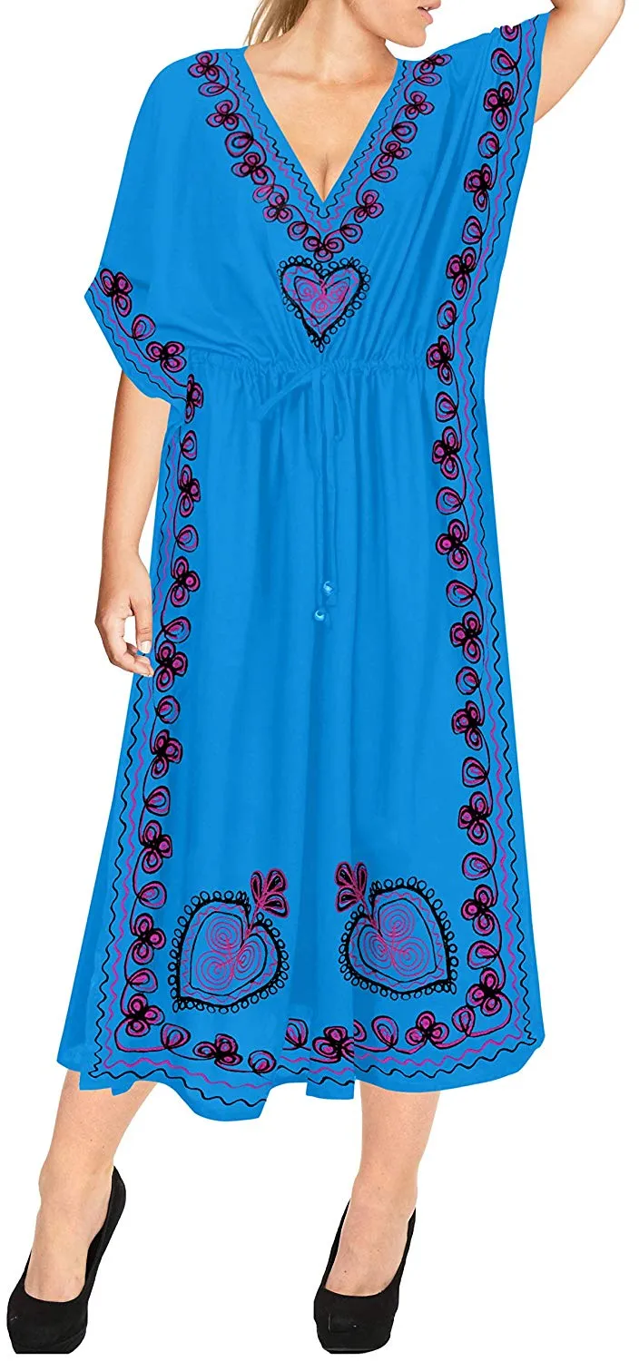 Women's Beachwear Designer Dress Rayon Swimwear Swimsuit Kimono Long Kaftan