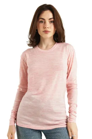 Women's Merino Long Sleeve 165 Pink Heather
