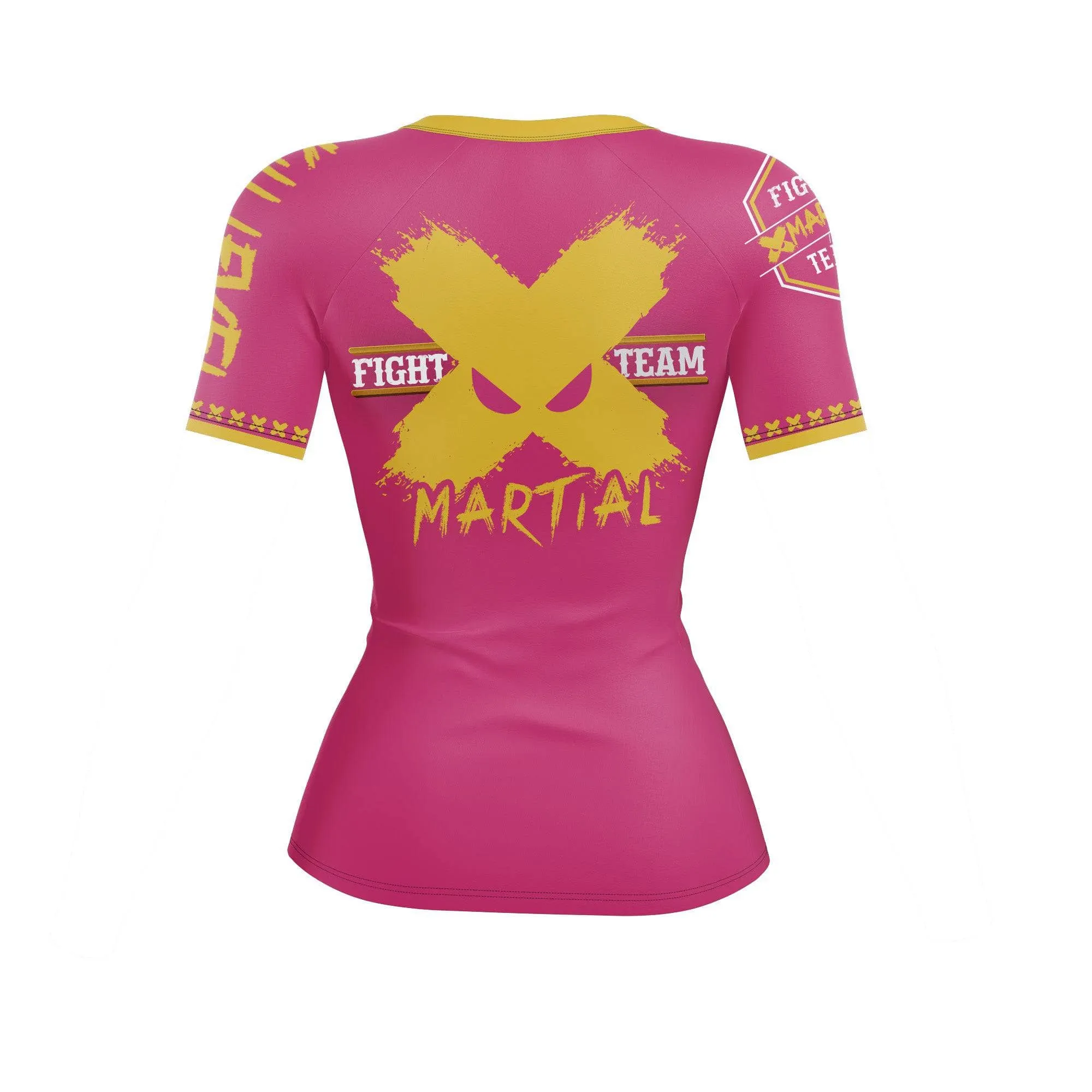 XMartial Kill Level Fight Team Women's BJJ Rash Guard
