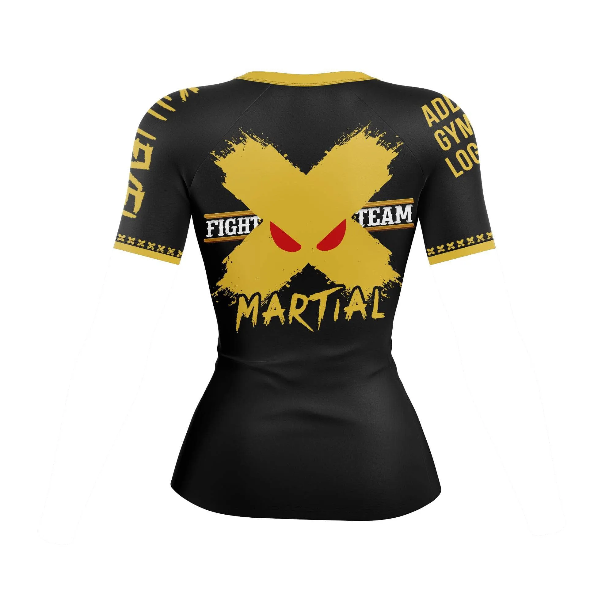 XMartial Kill Level Fight Team Women's BJJ Rash Guard