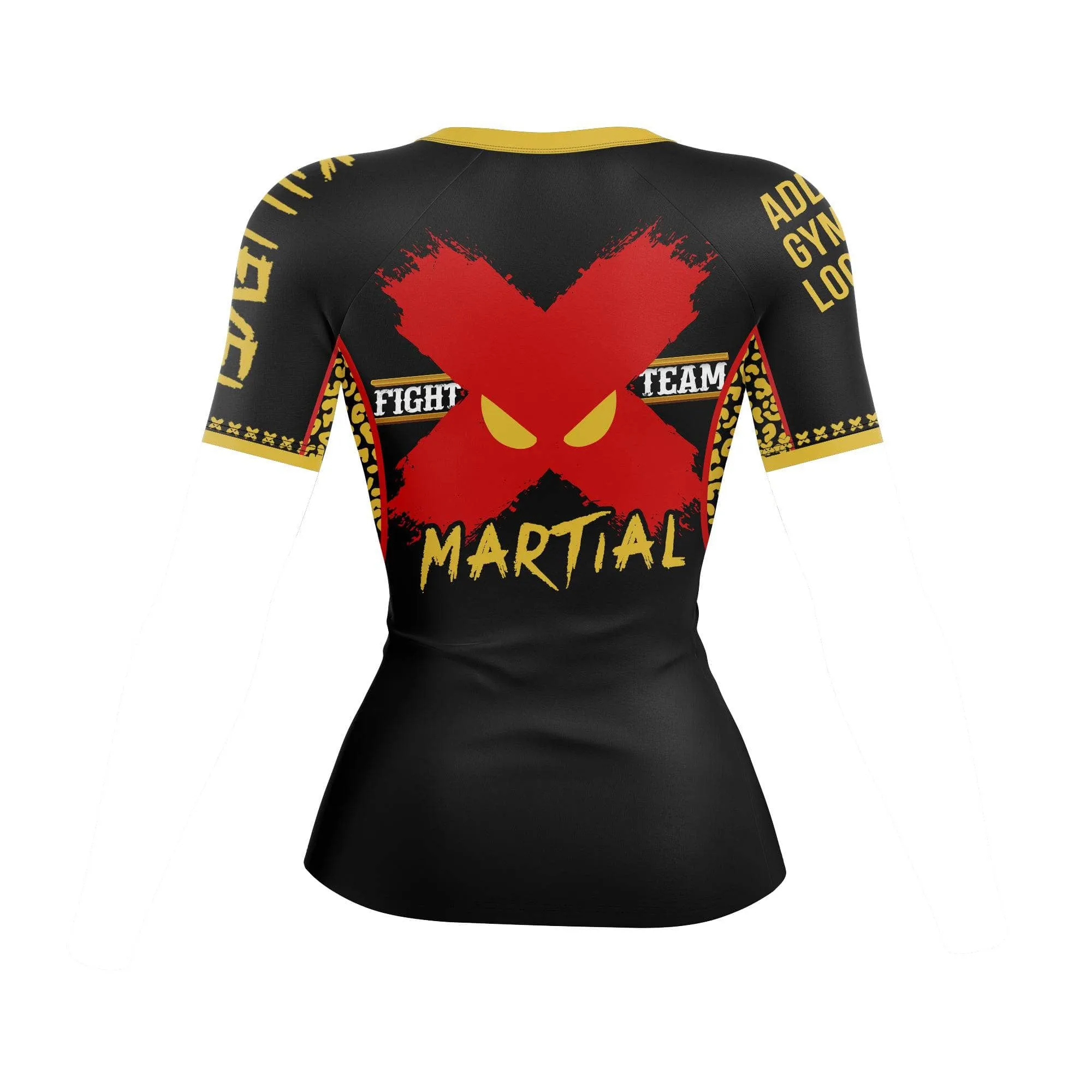 XMartial Kill Level Fight Team Women's BJJ Rash Guard