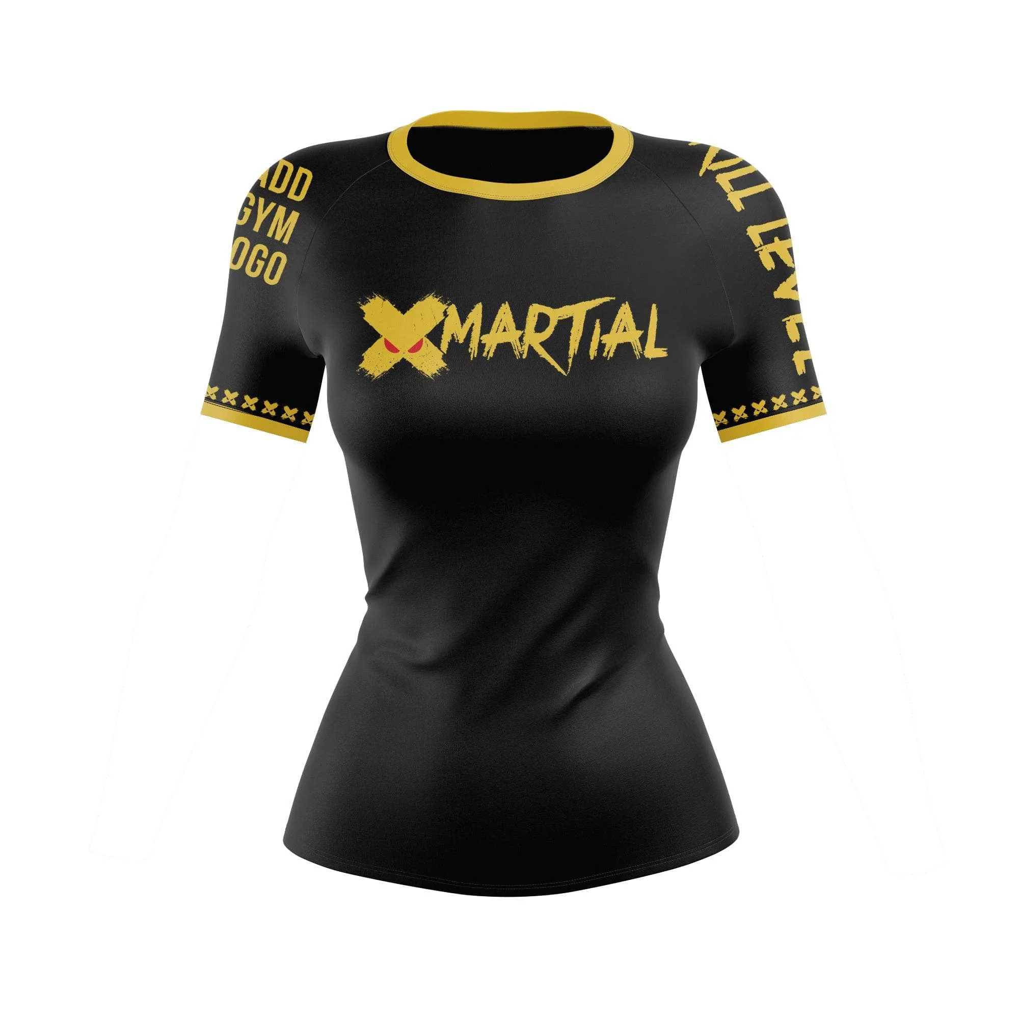 XMartial Kill Level Fight Team Women's BJJ Rash Guard