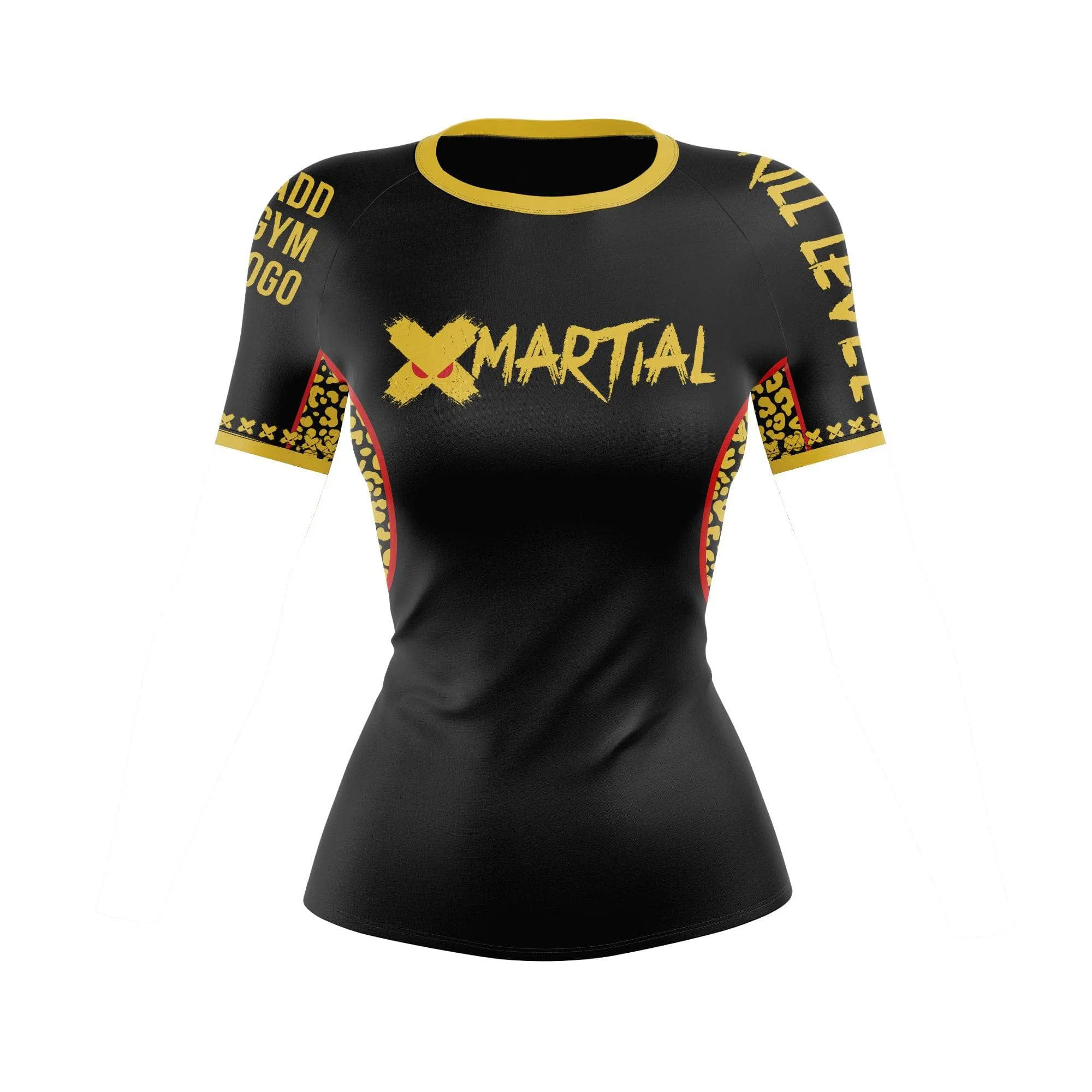 XMartial Kill Level Fight Team Women's BJJ Rash Guard