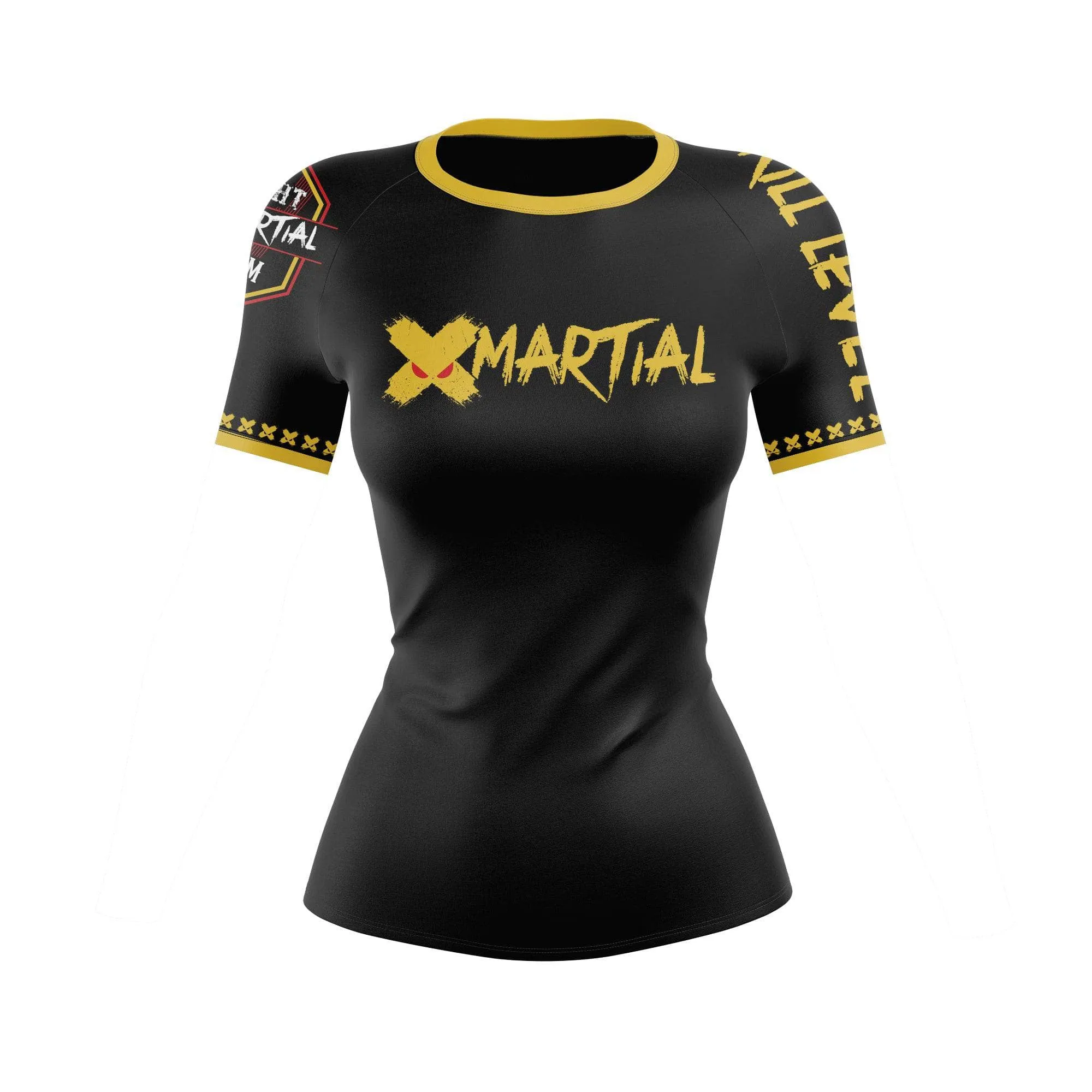 XMartial Kill Level Fight Team Women's BJJ Rash Guard
