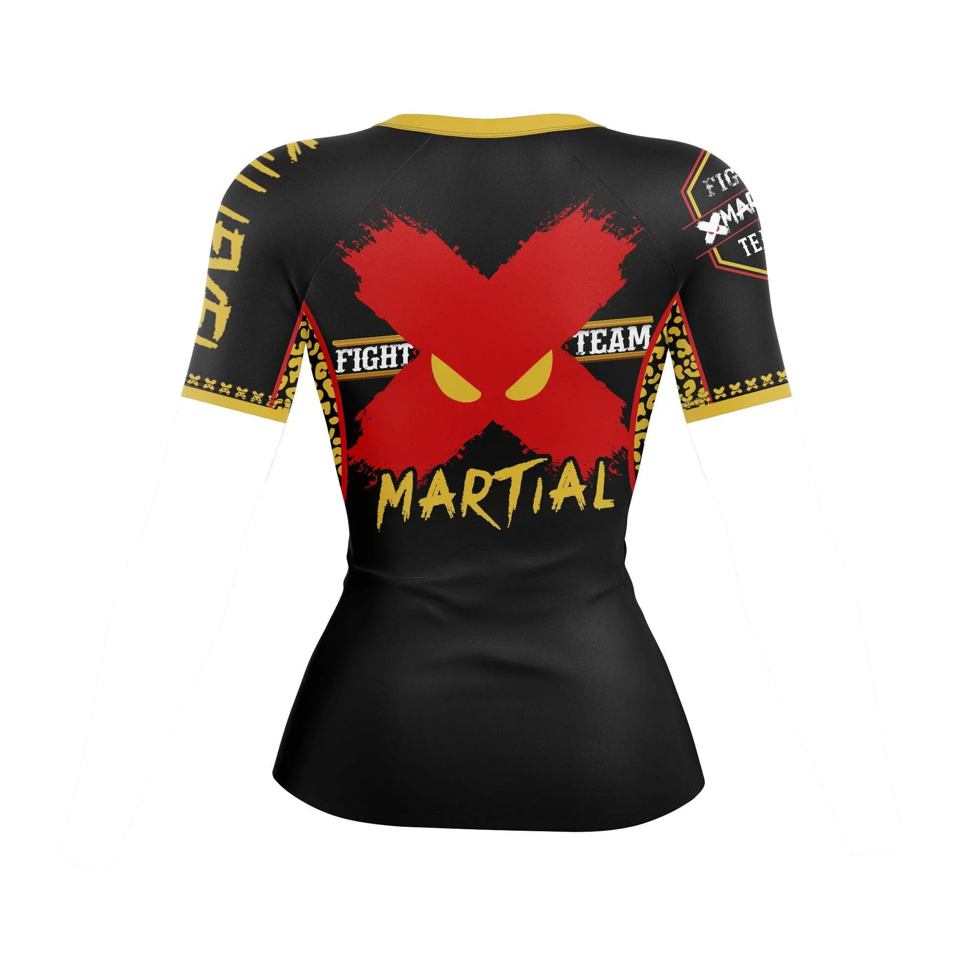 XMartial Kill Level Fight Team Women's BJJ Rash Guard