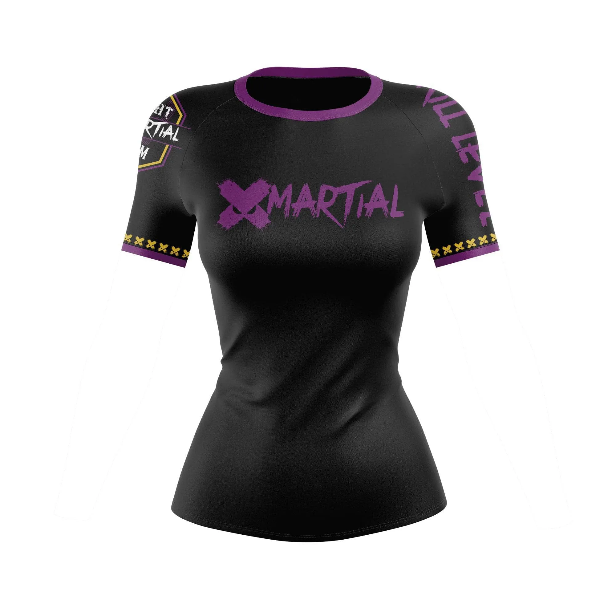 XMartial Kill Level Fight Team Women's BJJ Rash Guard