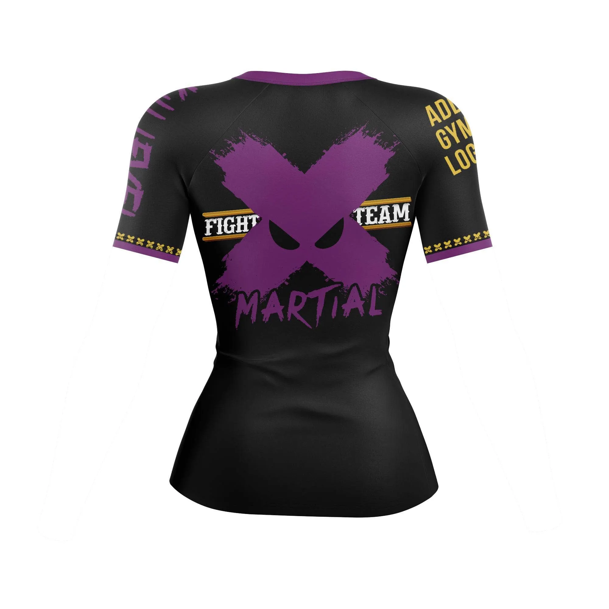 XMartial Kill Level Fight Team Women's BJJ Rash Guard