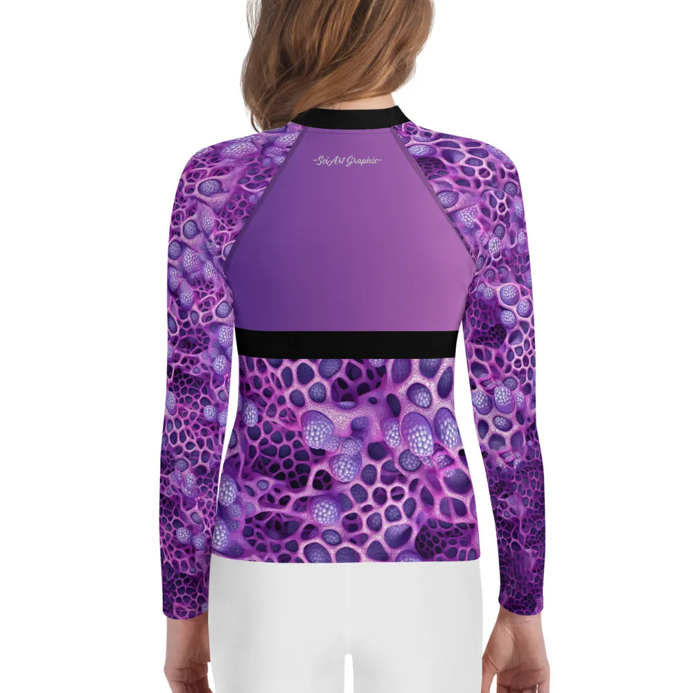 Youth Rash Guard Inside View